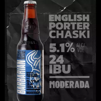 ENGLISH PORTER CHASKI CERVEZA ARTESANAL