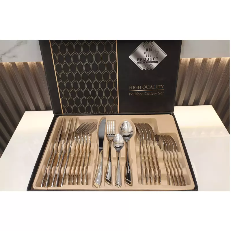 CUBIERTOS CON ESTUCHE  REF 16463-4