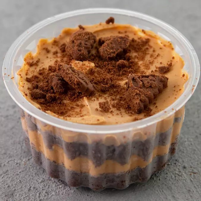 Porcion de chocotorta