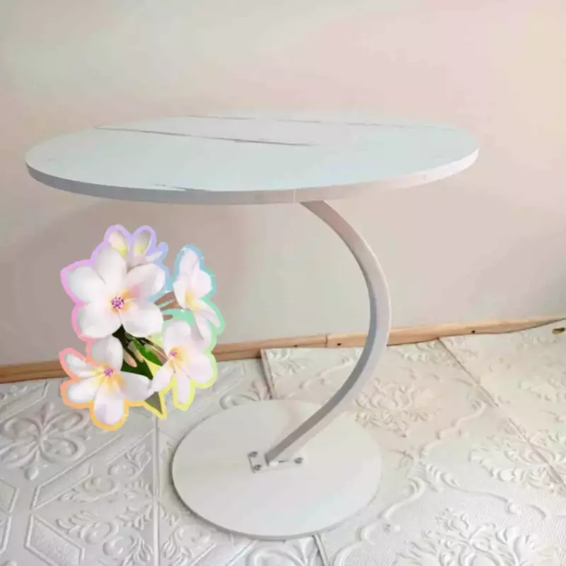 🌟MESA ARMABLE REDONDA BLANCA🌟