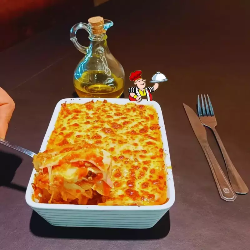 Lasanha de Presunto e Queijo