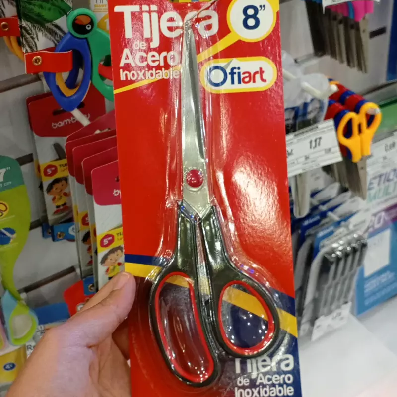 Tijera de oficina 8" Ofiart
