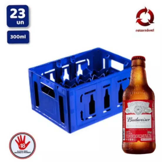 Caixa de Chopinho Budweiser
