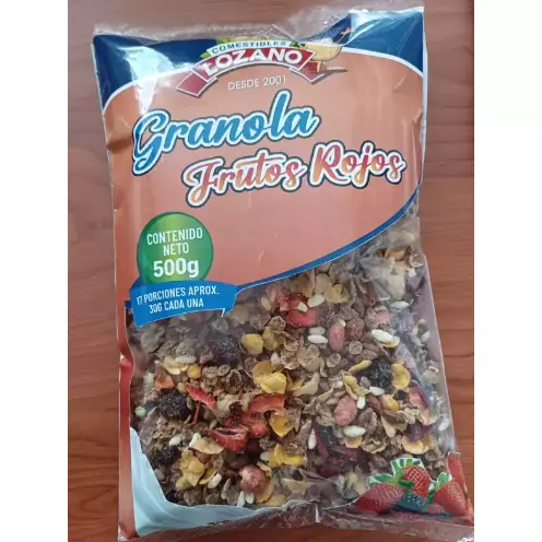 GRANOLA FRUTOS ROJOS