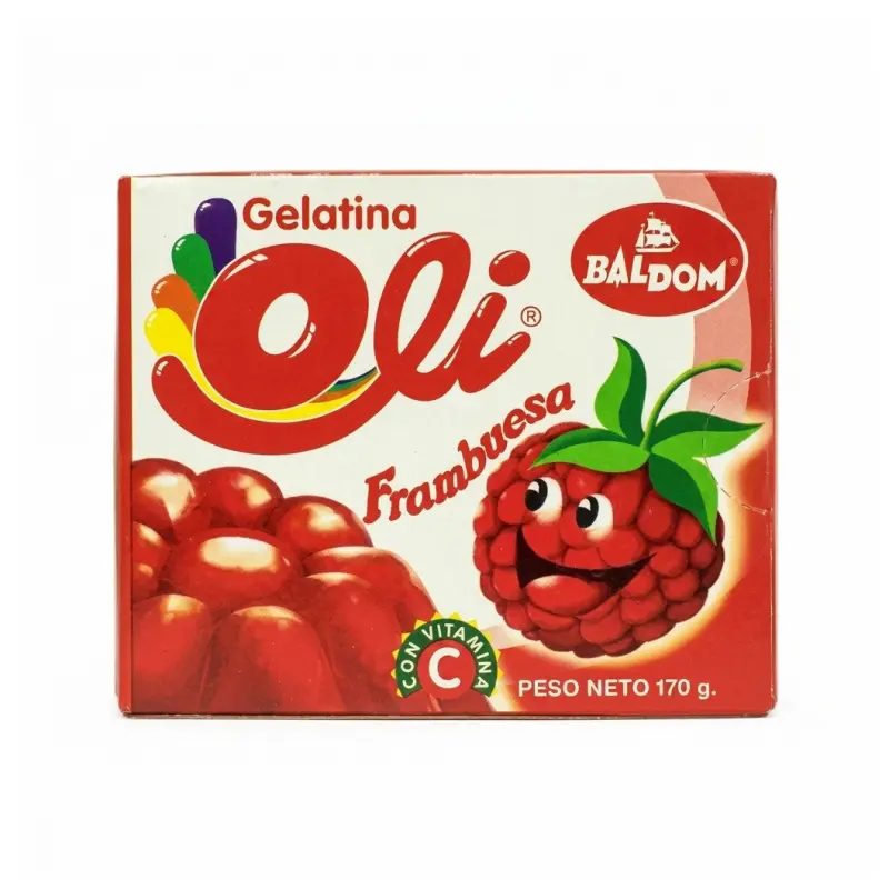 Gelatina Oli de Frambuesa 85g