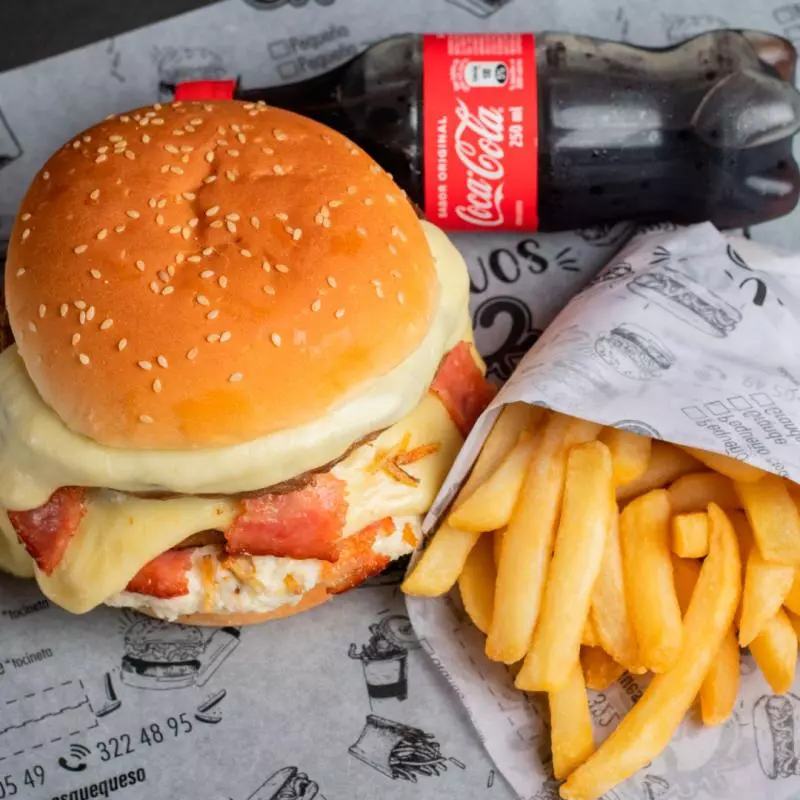 Combo Hamburguesa Super