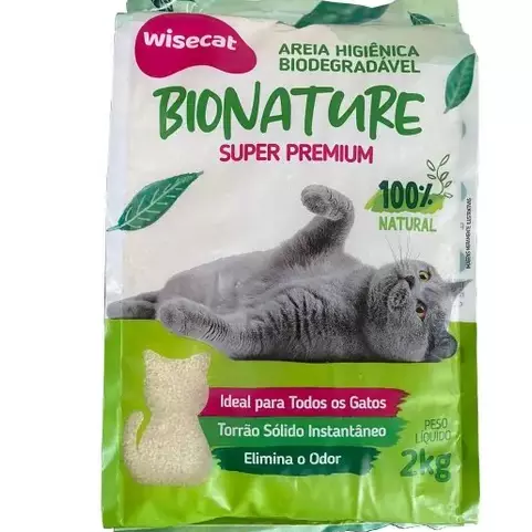 WISECAT AREIA DE MANDIOCA 2KG (4206)