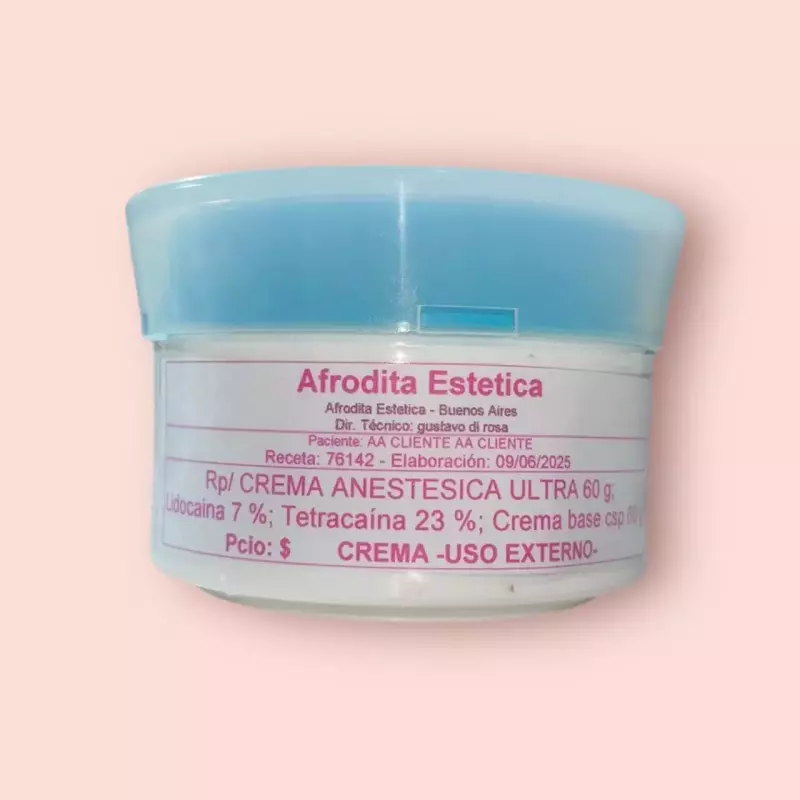 Crema anestésica x 30g
