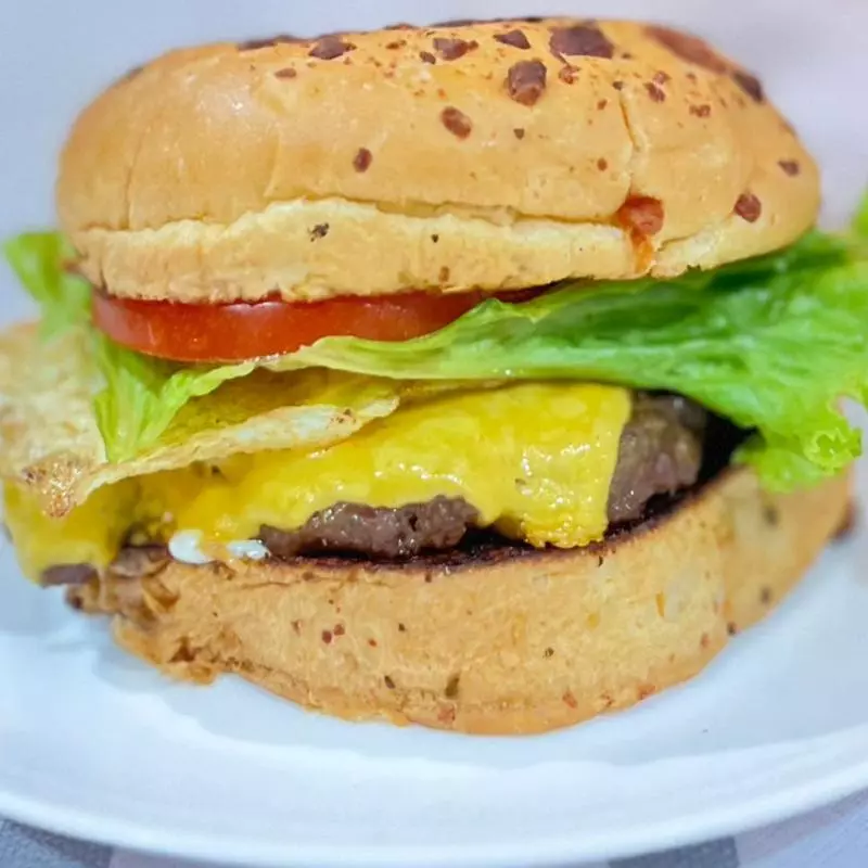 Hamburguesa sencilla