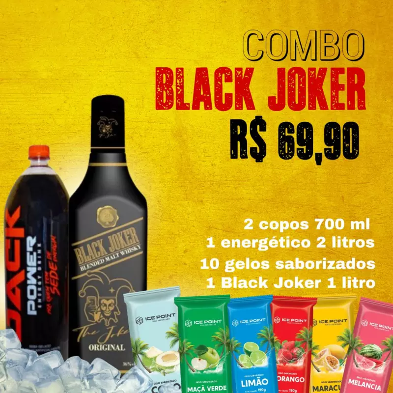 Combo -Whisky Black joker Tradiconal