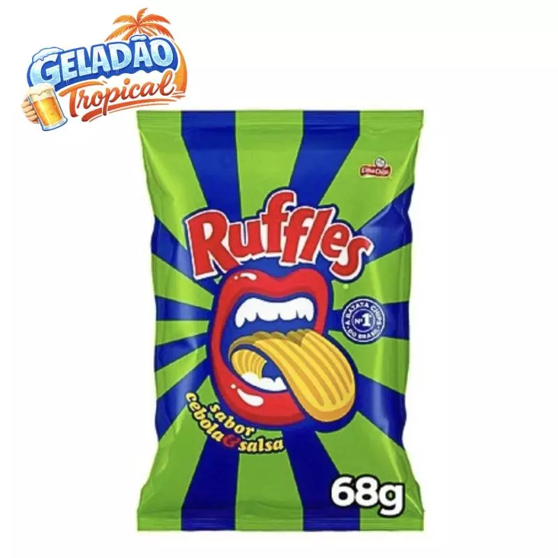 Batata Ruflles Cebola e Salsa 68g