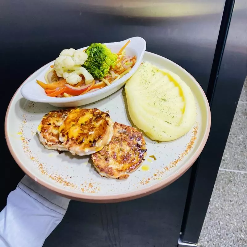 Medallones de salmón