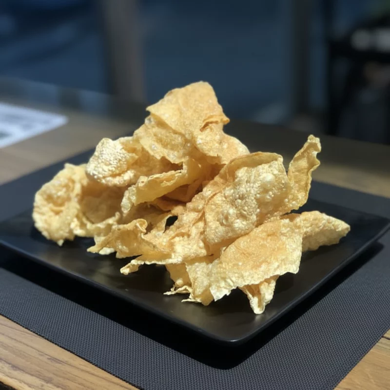 FU CHUK (CUAJADA DE FRIJOL FRITO) 独家炸腐竹