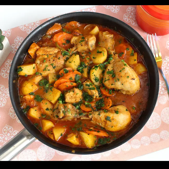 Galinha Guisada