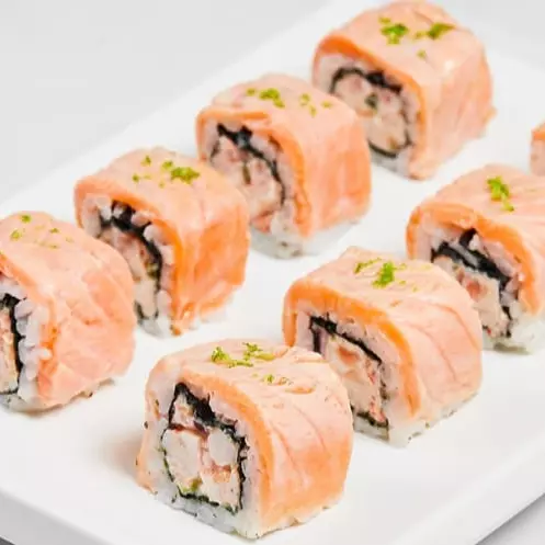 URAMAKI ESPECIAL DE SALMÃO 8und.