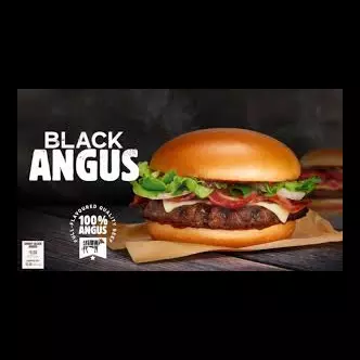 Black angus burger