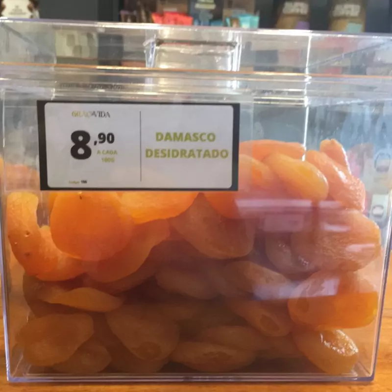 Damasco desidratado