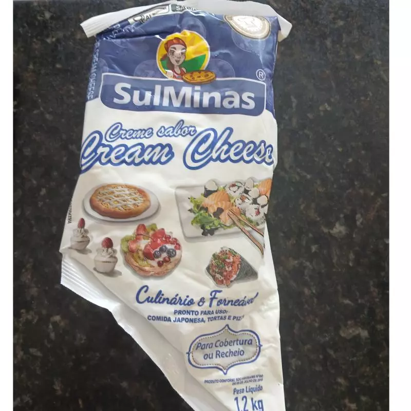 BISNAGA CREAM CHEESE SUL MINAS 1,2kg