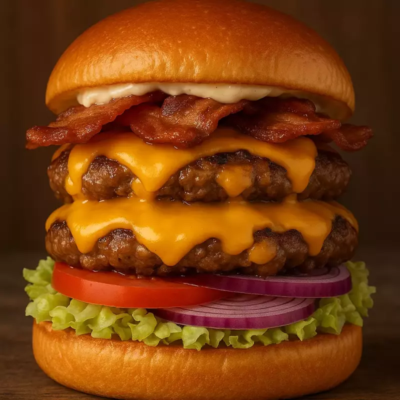 São Petersburgo- Double Burguer (Russia)