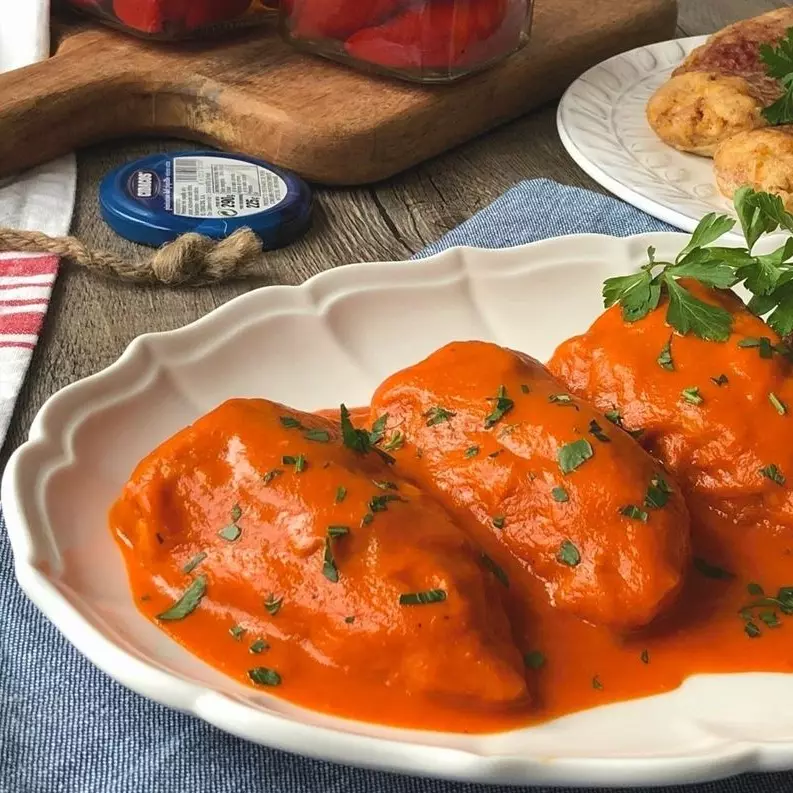 Carne Salsa de Chorizo