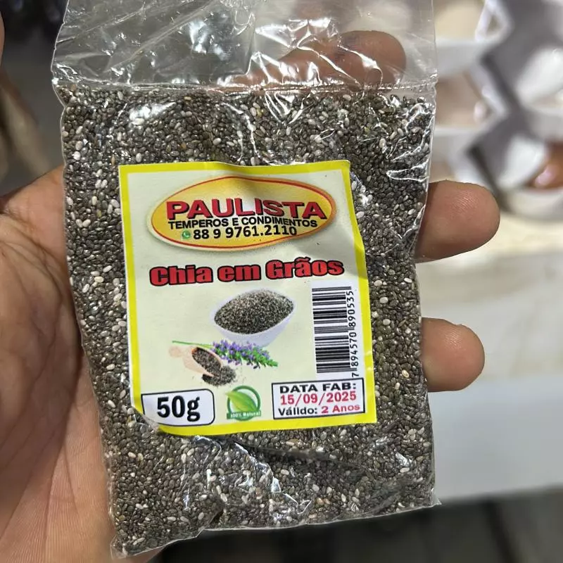 CHIA EM GRÃOS