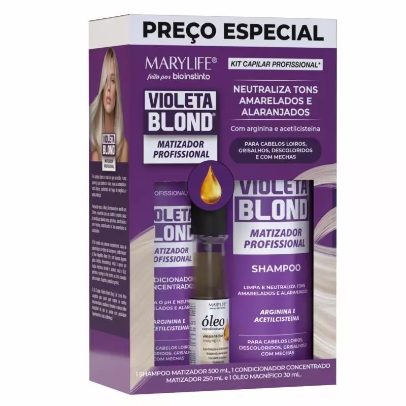 KIT Capilar 3x1 Violeta Blond