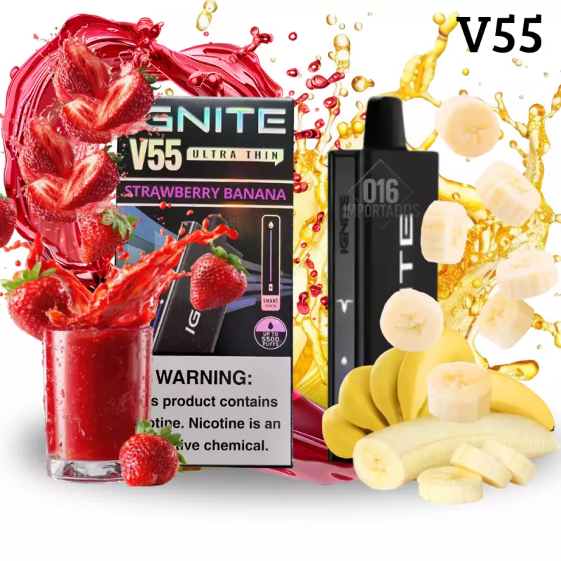 IGNITE V55 STRAWBERRY BANANA