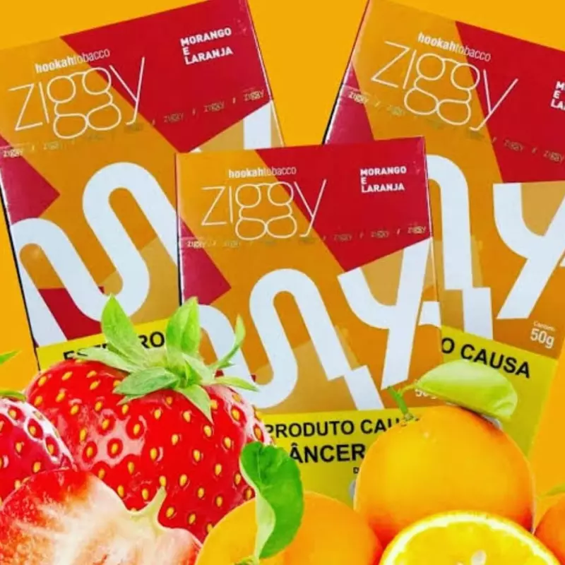 ZIGGY MIX MORANGO E LARANJA