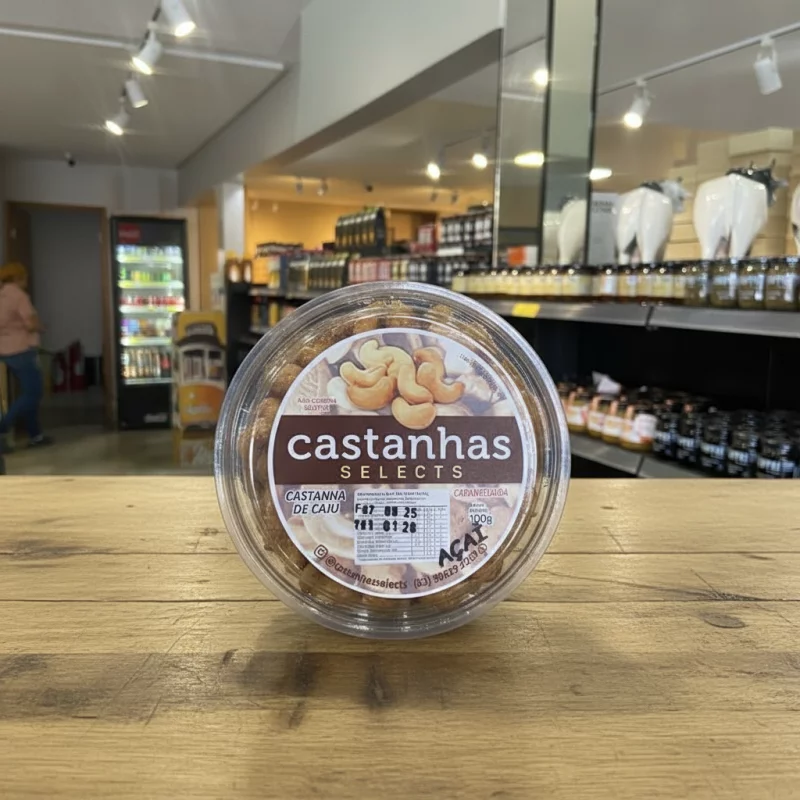 Castanha De caju Caramelizada c/Açai