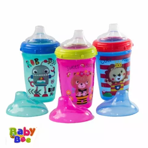 Vaso Baby Bee C/Boquilla silicona