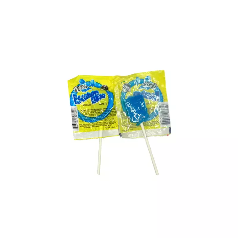 Paleta escoba azul