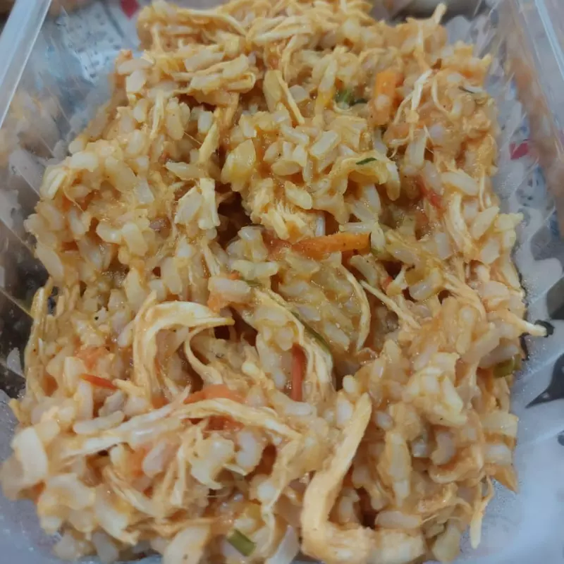 Risoto Integral de Frango