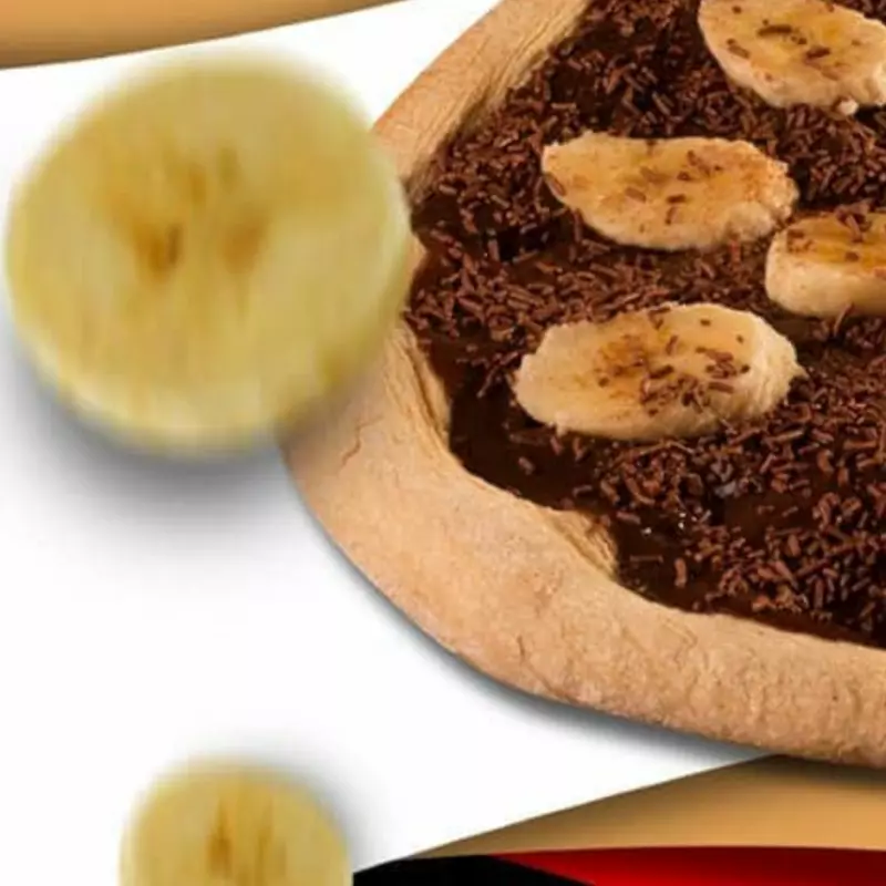 BANANA COM CHOCOLATE  (G)