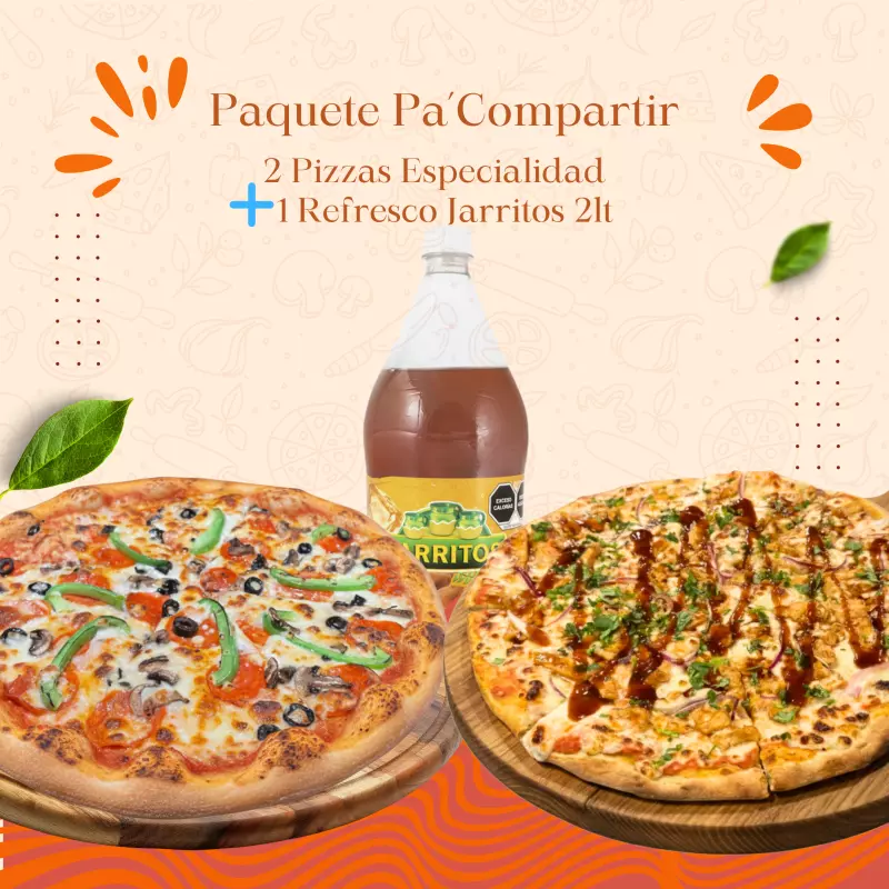 Paquete Pa´Compartir ¡SOLO DELIVERY!