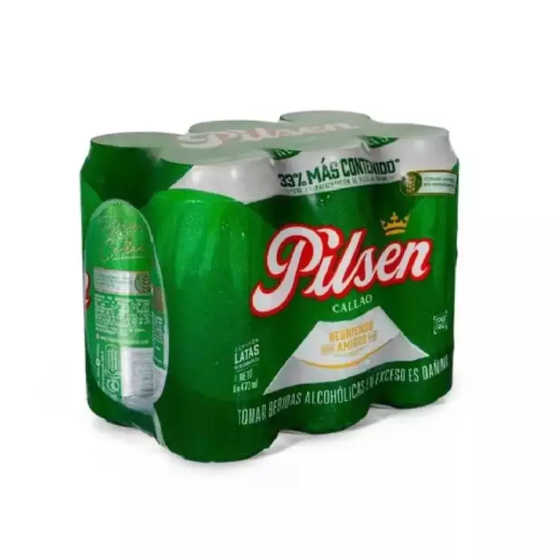Pilsen Callao Lata 473ML (Six Pack)