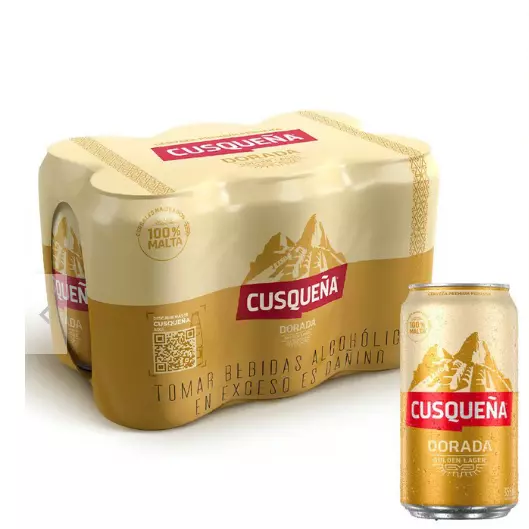 Cusqueña Dorada Pack 6 Unds - 355ML