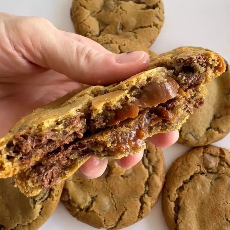 Cookie recheado com Doce de Leite