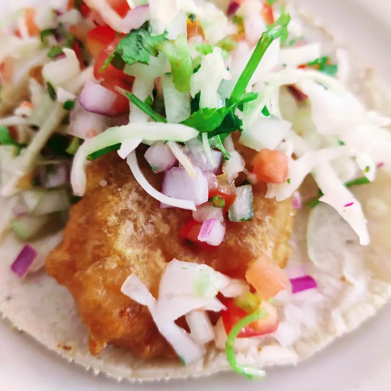 TACO ENSENADA D' LUXE 🐟🍤🐙