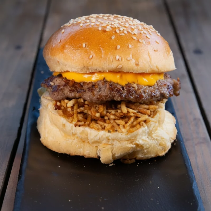 HAMBURGUESA SENCILLA