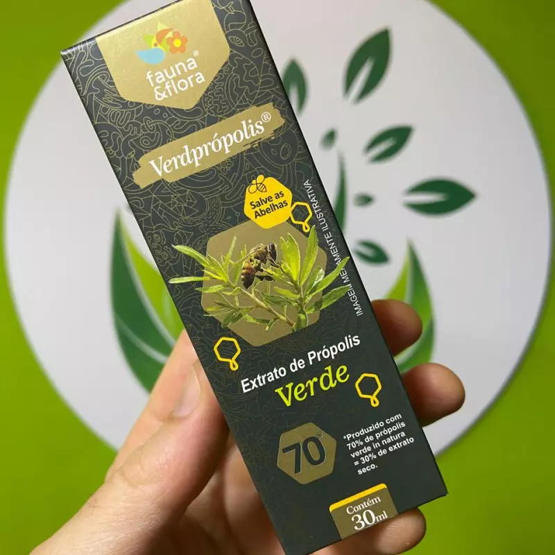 Própolis 70% verde alecrim