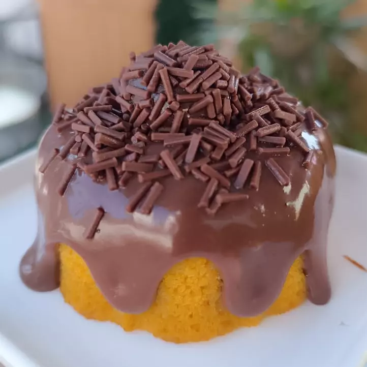 Vulcãozinho de cenoura