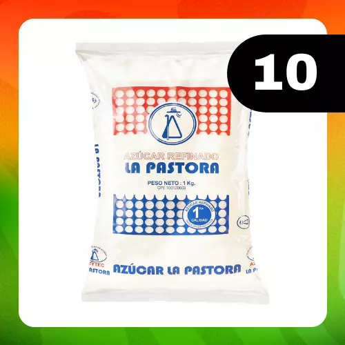 Medio Bulto La Pastora Azúcar 1kg