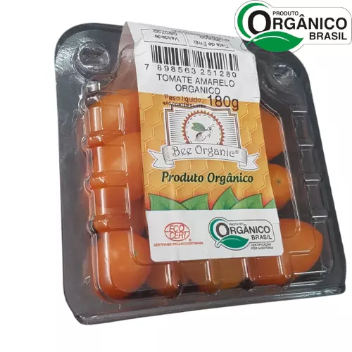 Tomatinho Amarelo Orgânico Bandeja