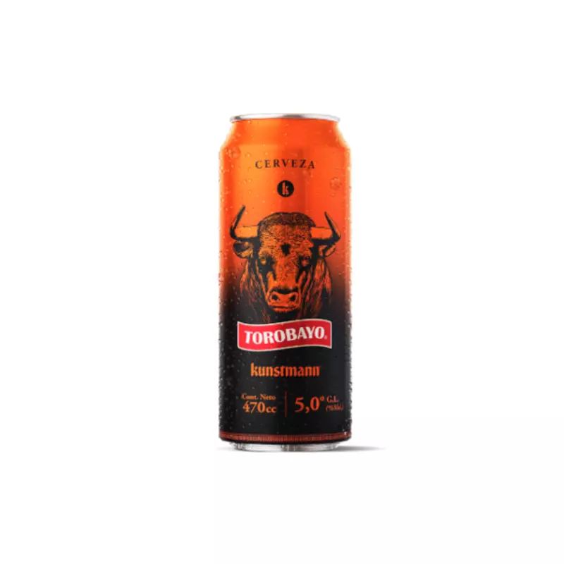 Cerveza Kunstmann Torobayo Lata 5º