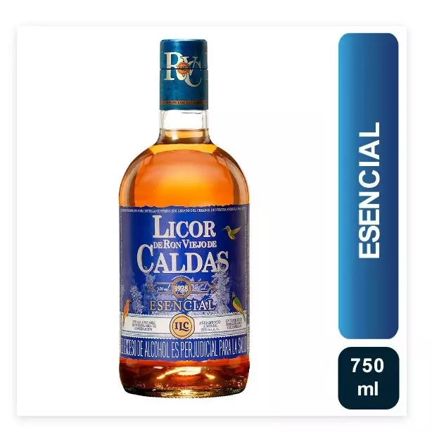 Botella Ron Caldas Esencial