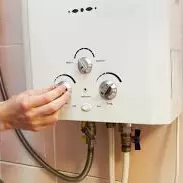 Instalação de aquecedor a gás