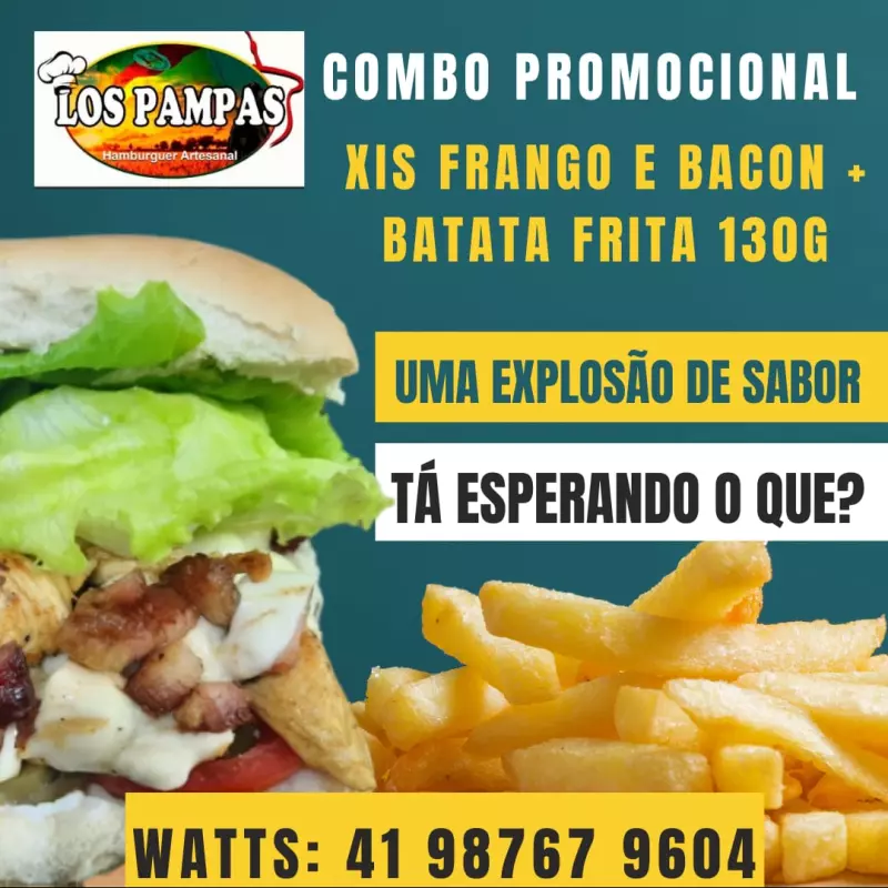 XIS FRANGO E BACON + FRITAS 130G