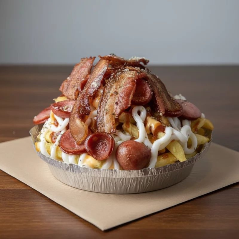 BATATA + LING E BACON