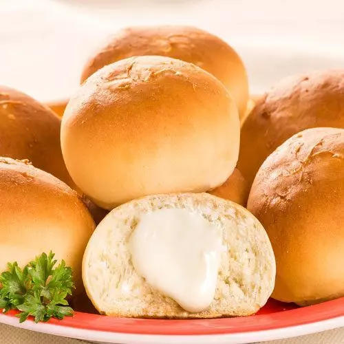Pão de frango e requeijao