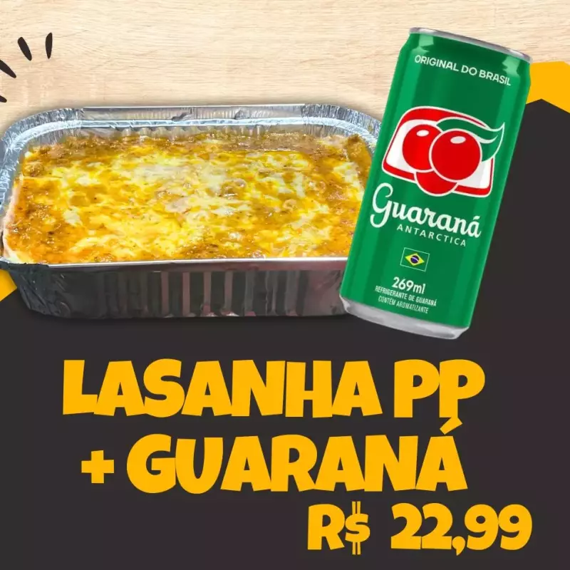 Lasanha PP + Refri